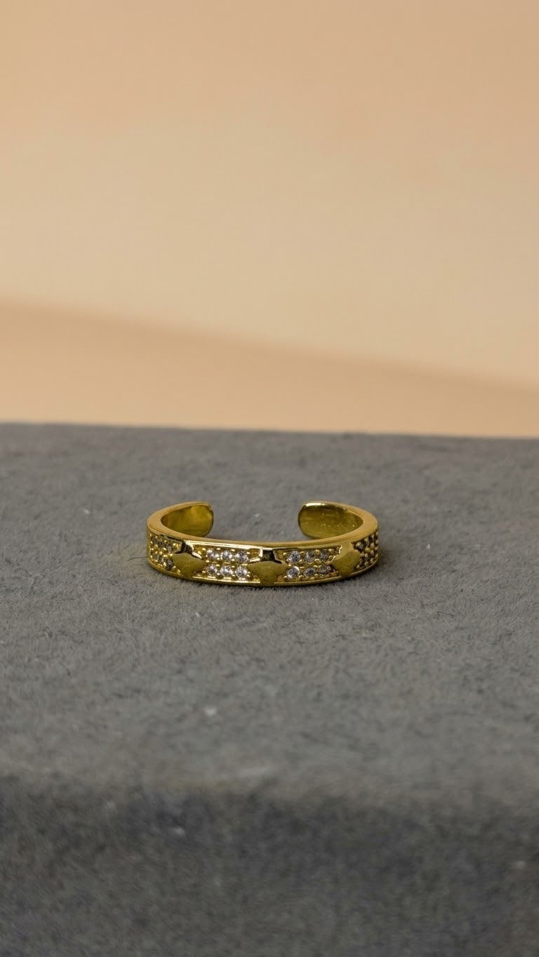 Constellation Star Pave Open Band
