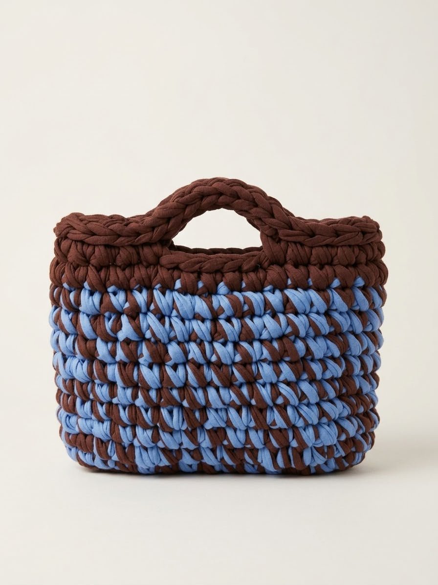 Mocha Blue Bag