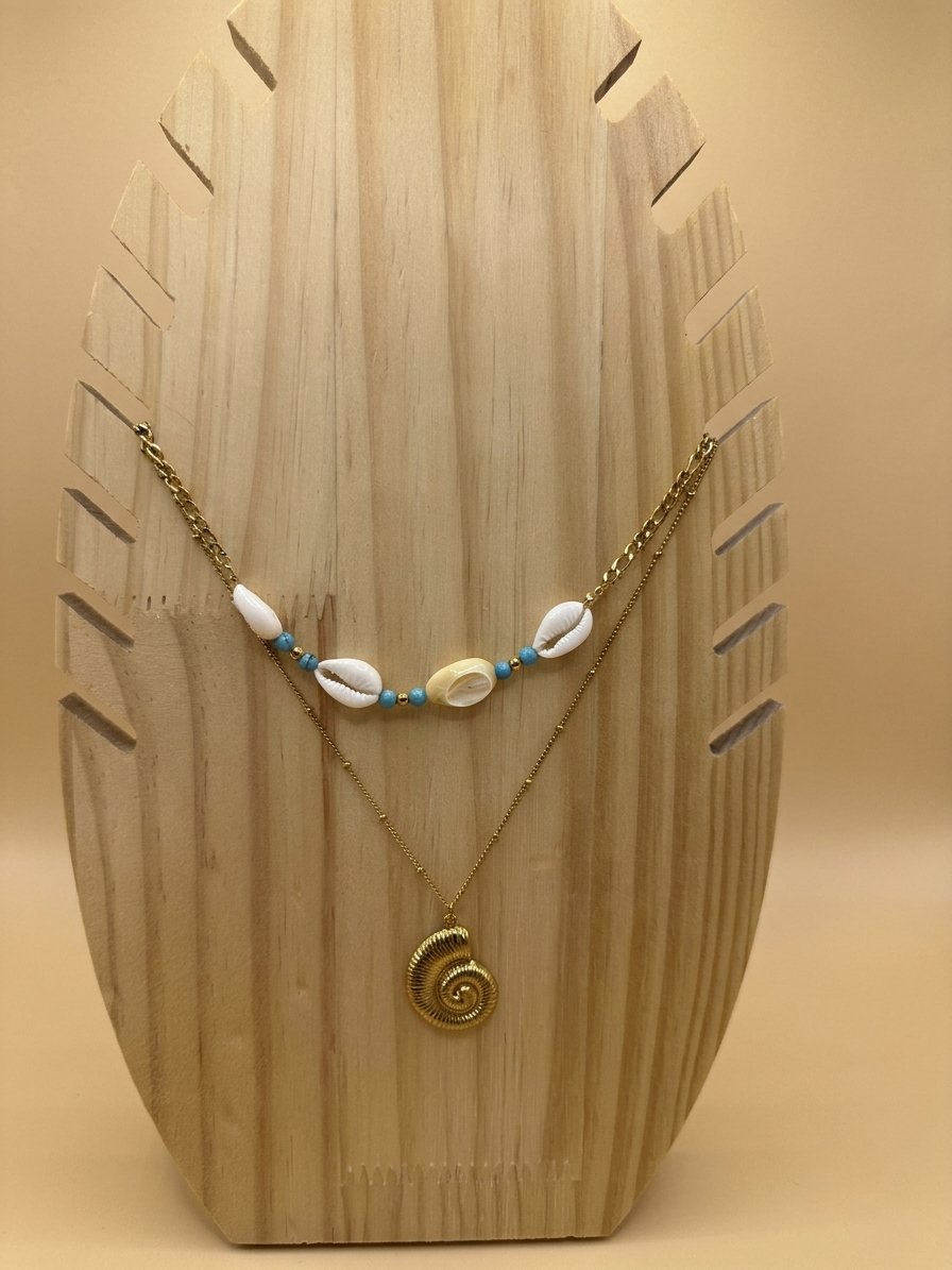 Coastal Treasure Layered Necklace