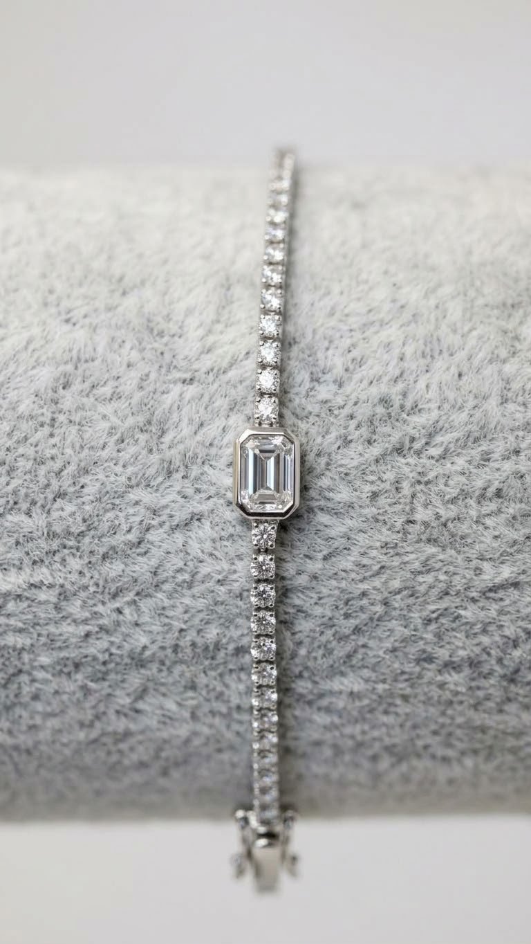 Solitaire Tennis Bracelet