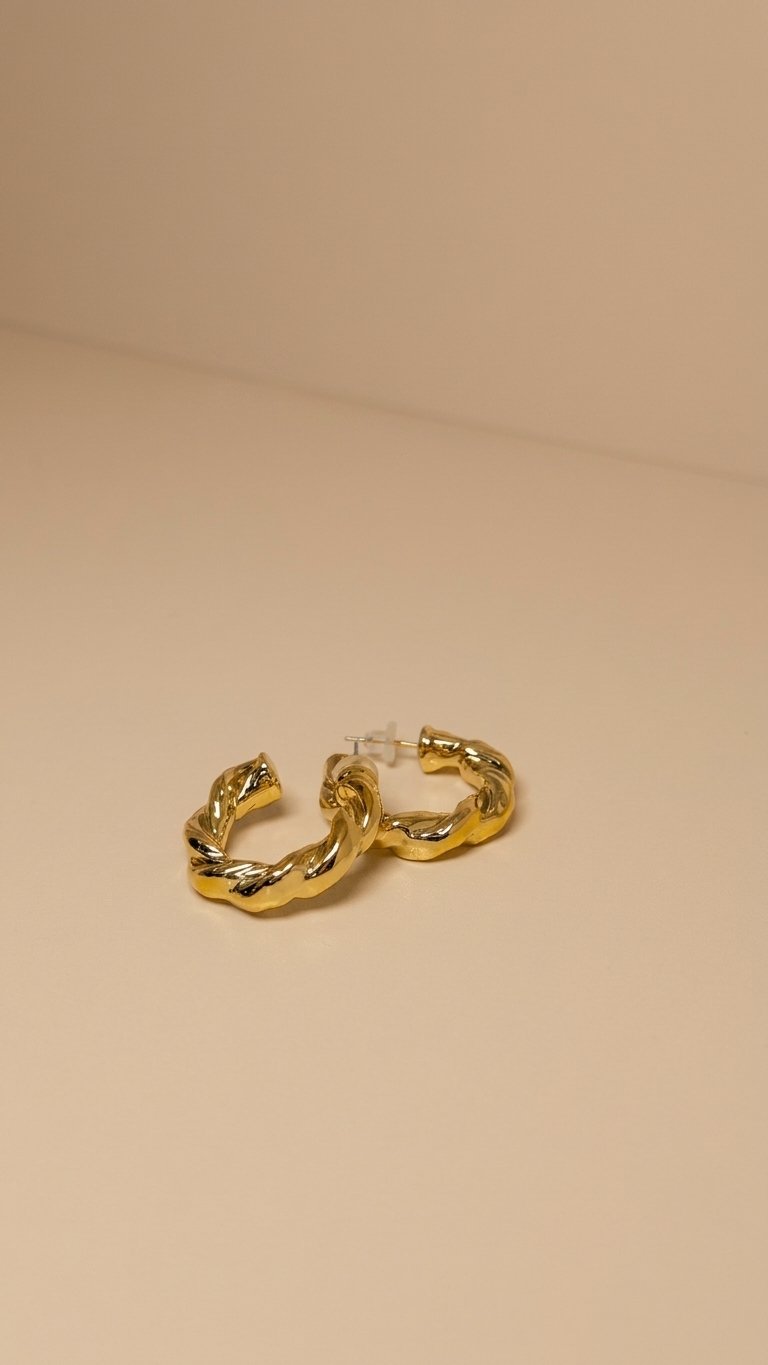 Twisted Rope Hoops