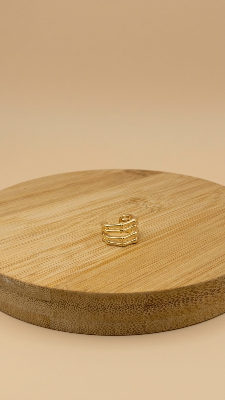 Bones Stacked Ear Cuff