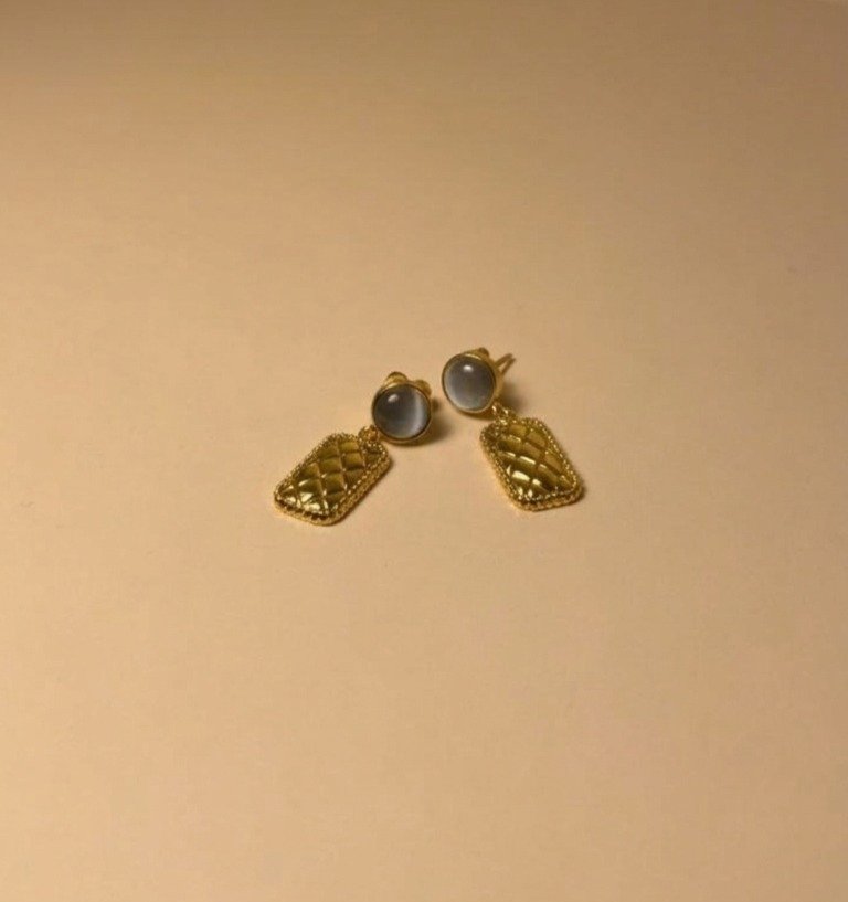 Moonstone Drop Earrings