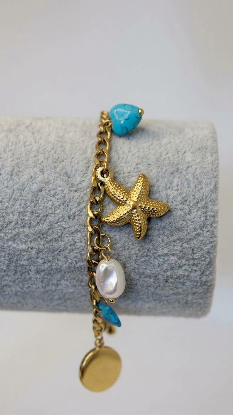 Charm Curb Bracelet