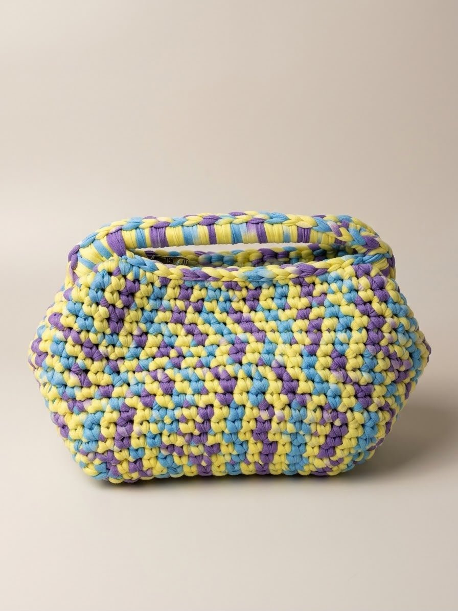 Lemon Pop Crochet Bag
